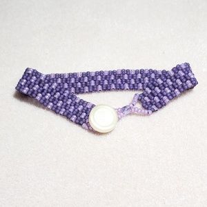 Handmade Purple Bracelet